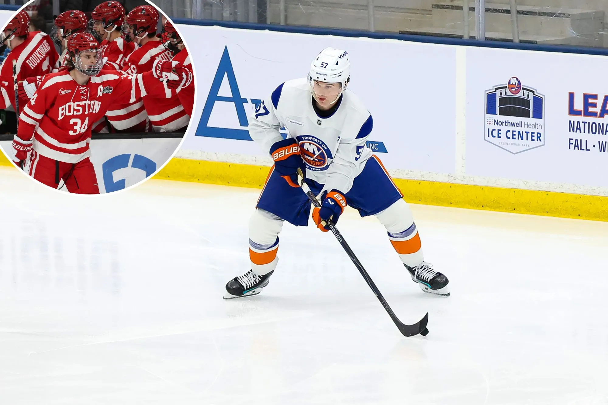 Jay Pandolfo tells The Post that Cole Eiserman is a ‘special’ prospect as Islanders questions remain