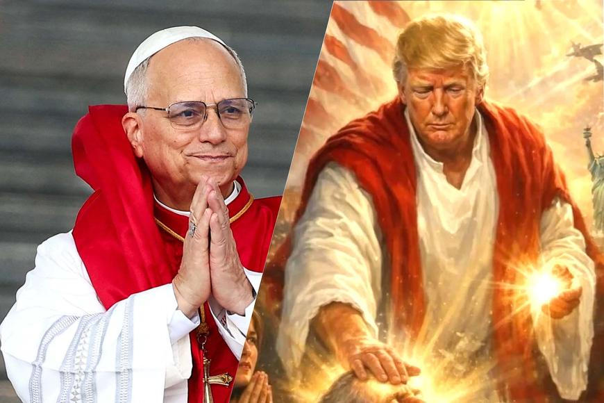 „Boží srdce není se zlými a pyšnými.“ Papež si dál posílá s Trumpem ostrá slova