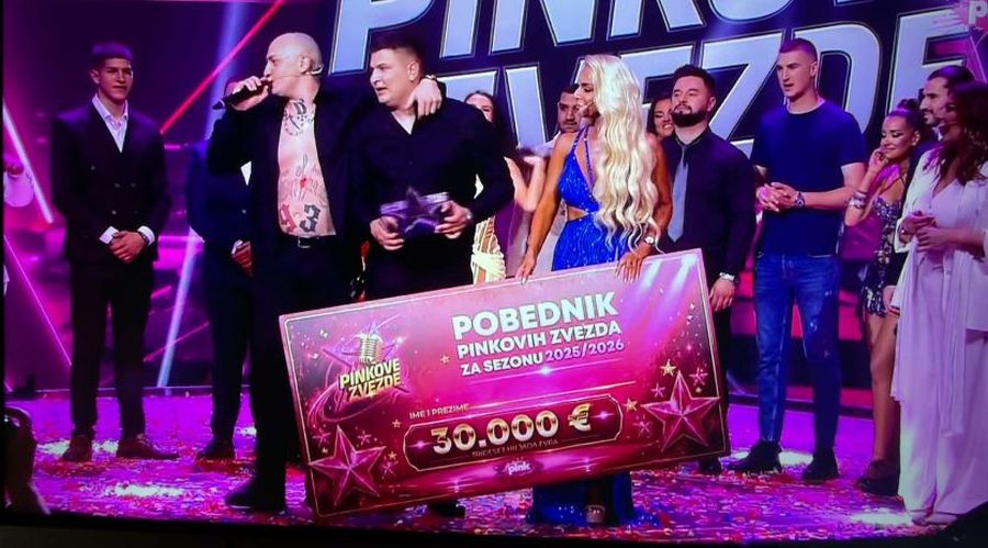 Od prosidbe na Roštiljijadi do pobede u „Pinkovim zvezdama“: Leskovčanin Stefan Cekić osvojio prvo mesto