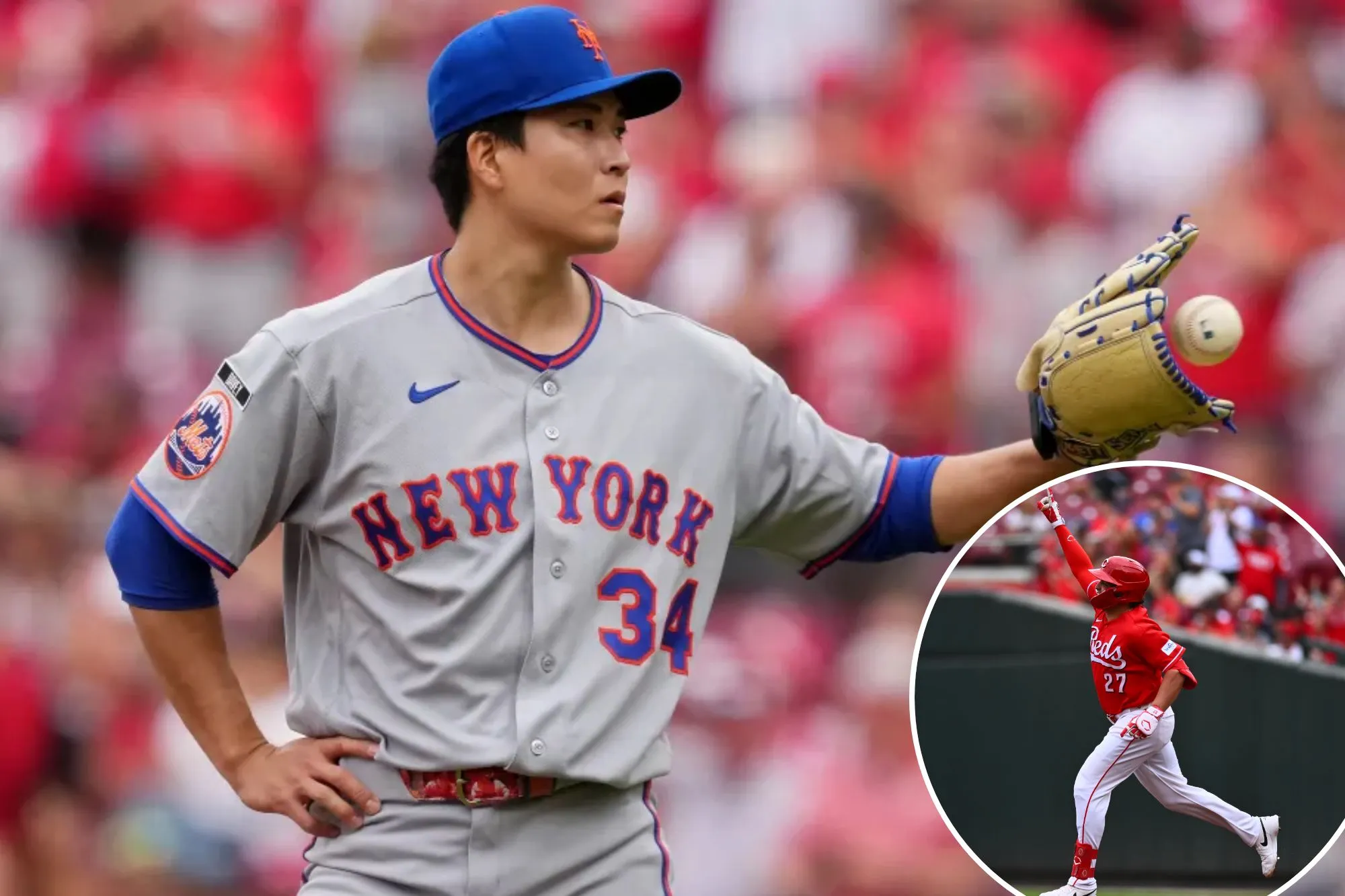 Kodai Senga’s return quickly turns into clunker as bats come up short again in loss to Reds