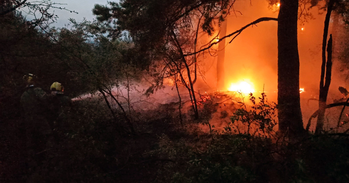 Borba sa požarima ne prestaje: 300 ljudi na terenu, aktivna žarišta i dva fronta, angažovan i helikopter