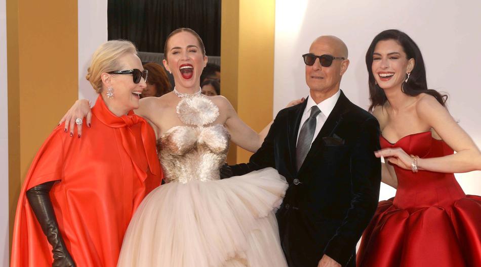 FOTO Na premijeri 'Vrag nosi Pradu 2' toalete su gotovo zasjenile film koji smo tako dugo čekali