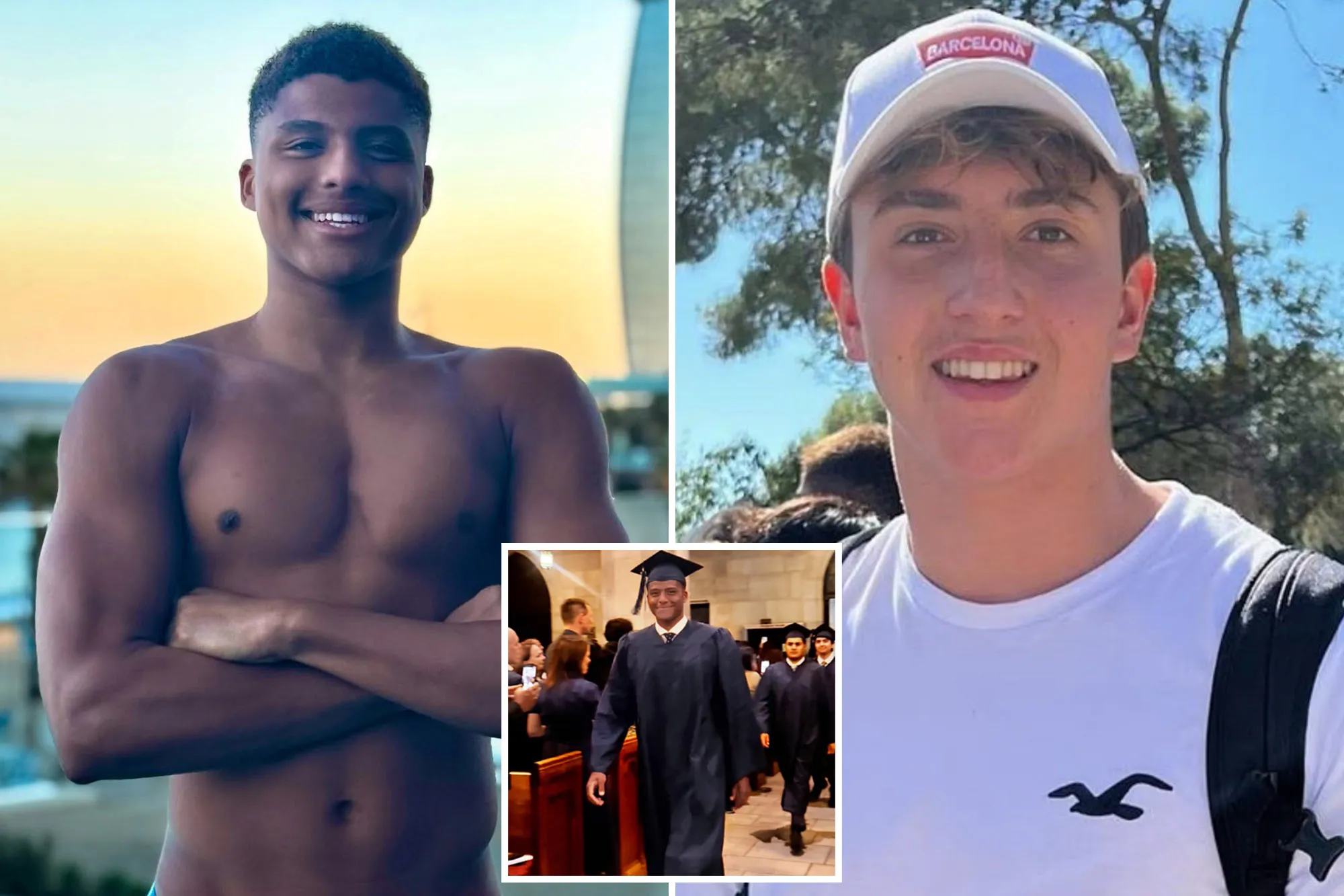 Water polo sex attack victim graduates in Spain after fleeing posh Cali school over vile attacks