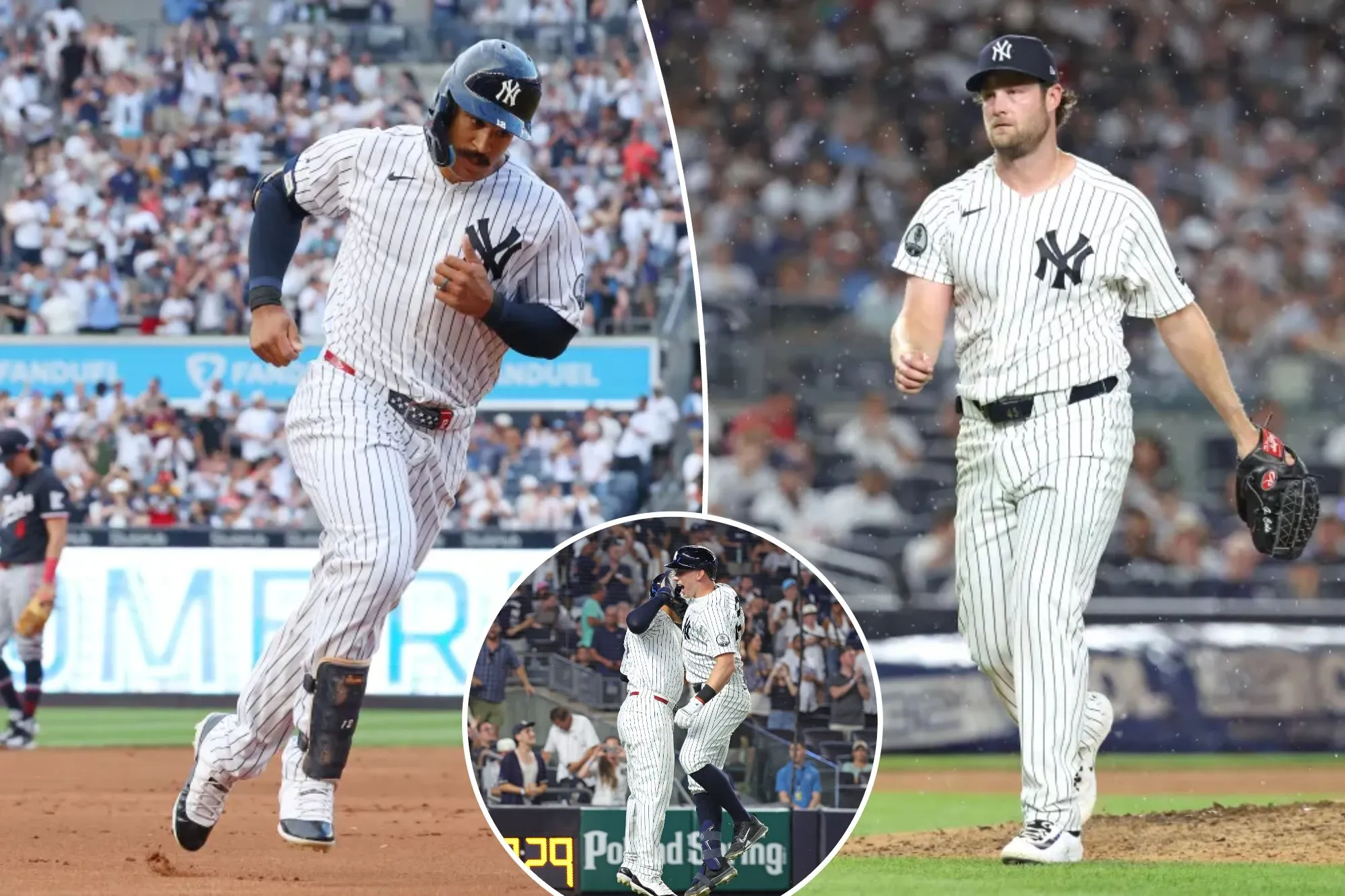 Gerrit Cole, Yankees weather the storm with win over Twins to snap seven-game skid