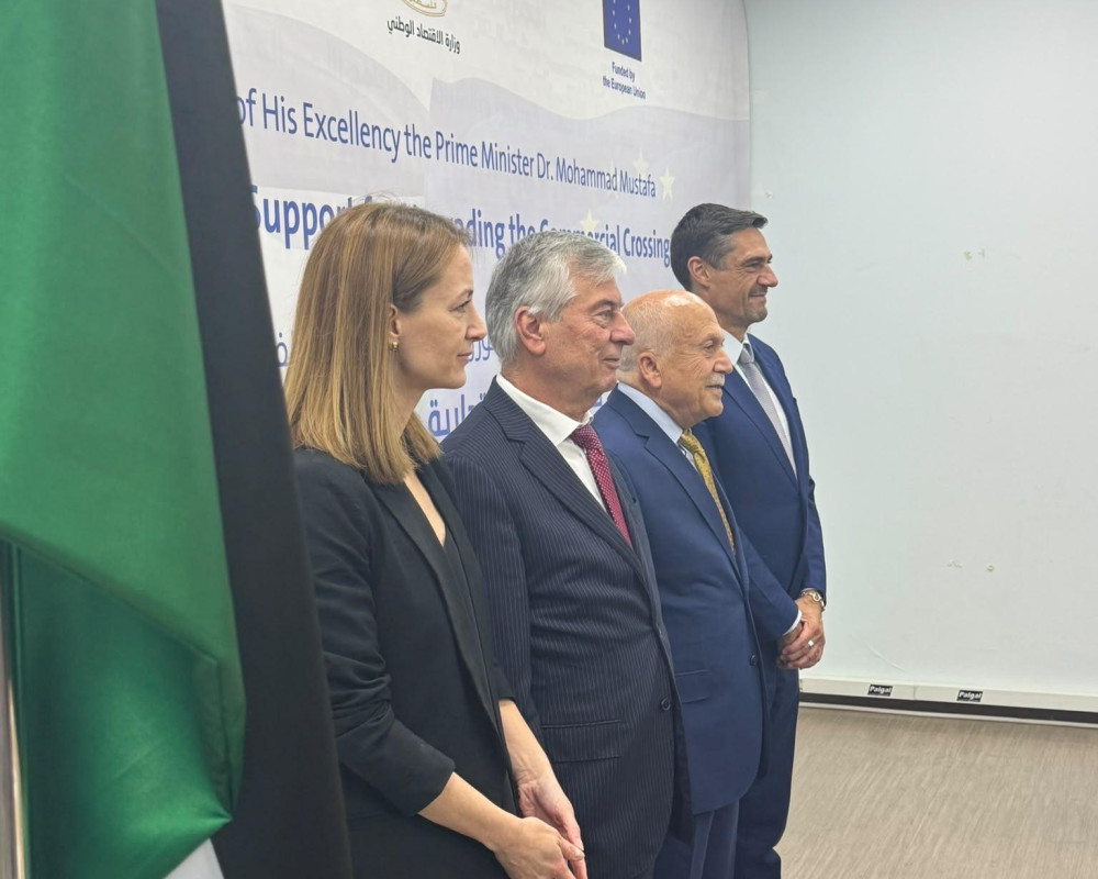 €8.5 Million EU4Commerce Initiative Launched to Support Upgrading the Commercial Crossings for Palestine