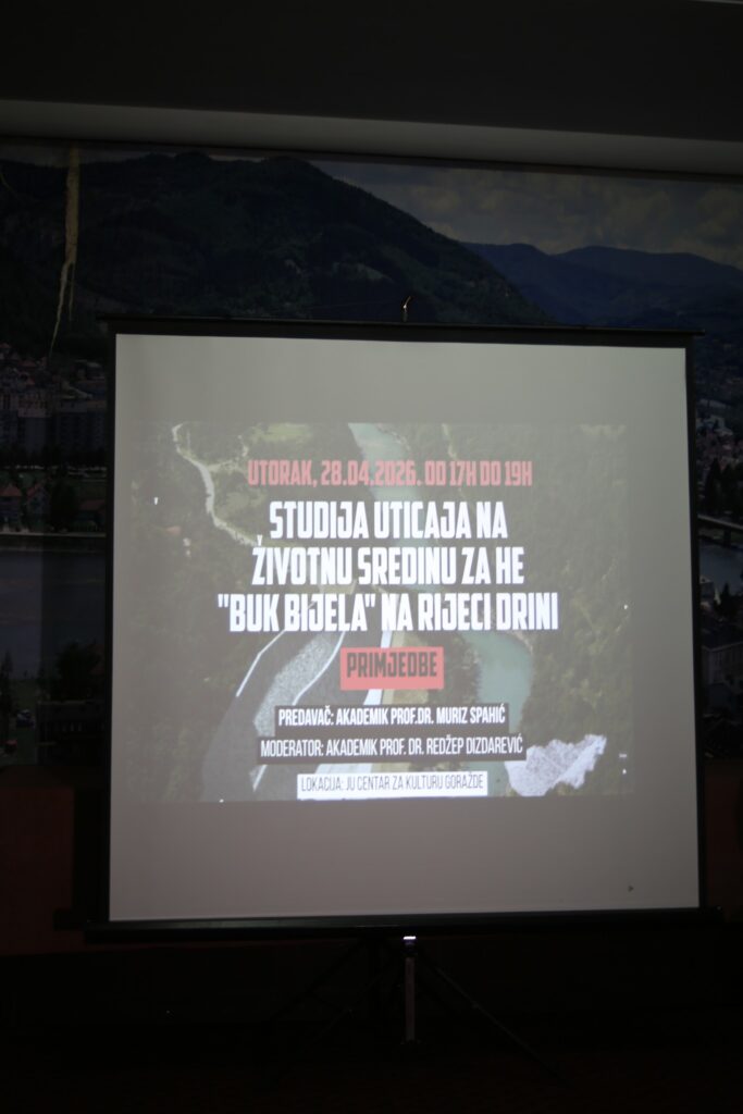 Javna tribina u Goraždu: Imamo pravo na zdravu i sigurnu životnu sredinu!