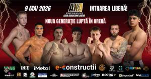 În această sâmbătă, Aradul găzduiește una dintre cele mai mari gale de kickboxing din vestul țării