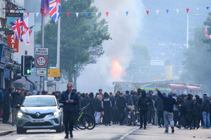 Belfast unrest spreads after knife attack sparks riots and protests