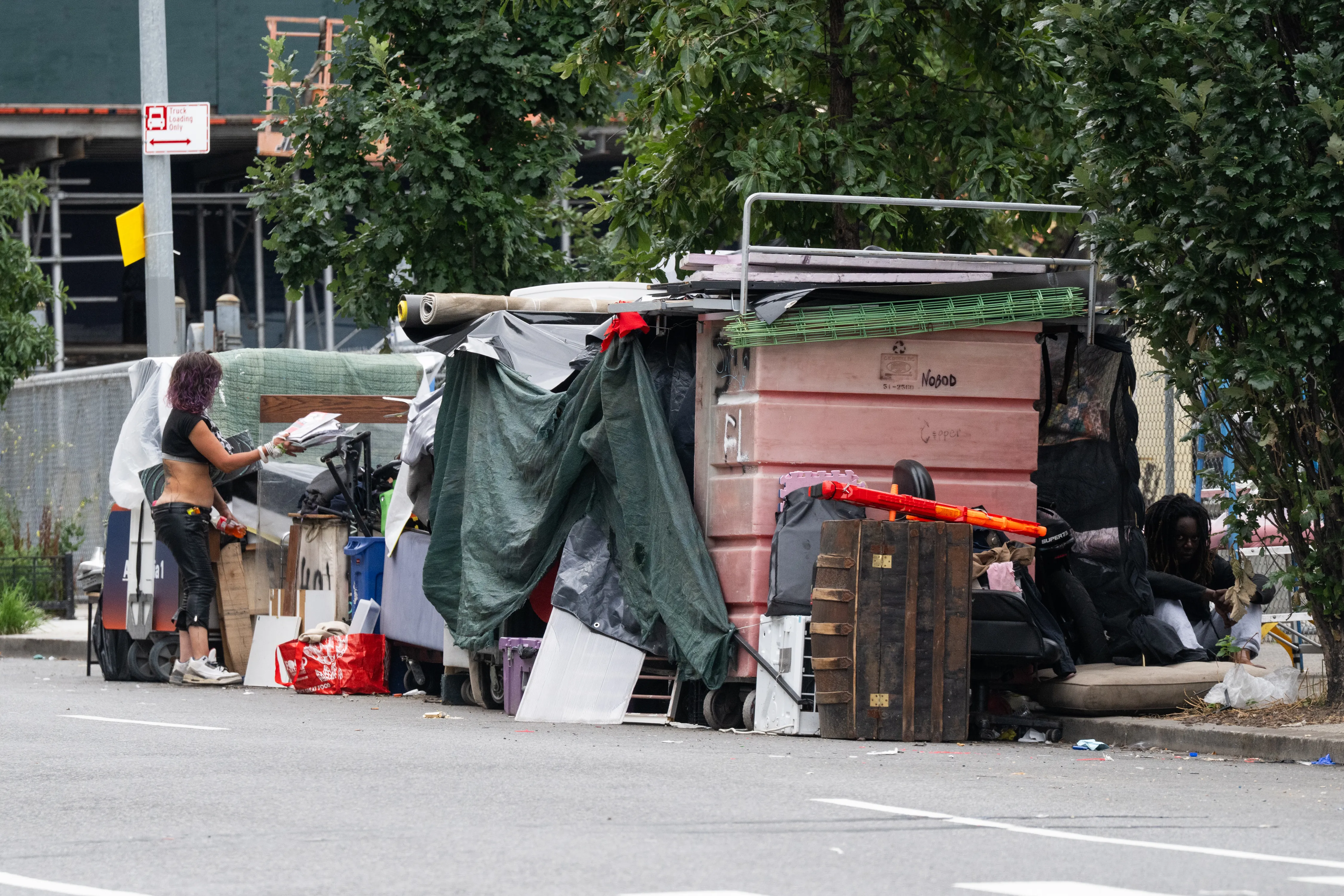 The sprawling homeless encampment on Manhattan’s West Side is a Mamdani campaign promise come to life