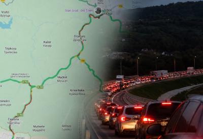 Mape gore u crvenom, kolonama se ne vidi kraj: Sve je blokirano, vozači u ovim delovima Srbije satima zaglavljeni u čepovima