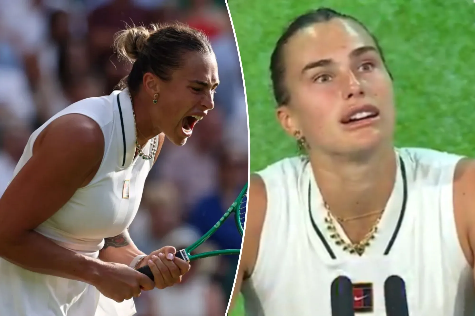 Aryna Sabalenka wants to ‘get completely drunk’ and forget frustrating loss to Naomi Osaka at Wimbledon