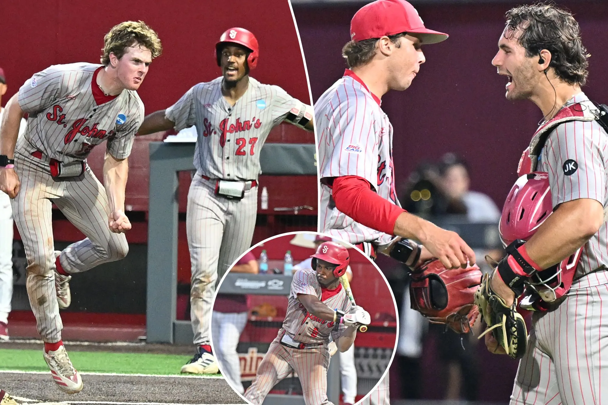 St. John’s baseball pulls off thrilling upset win over 10th-ranked Florida State in NCAA regional