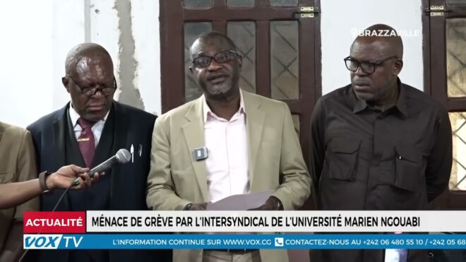 Menace de grève par l’intersyndical de l’université Marien Ngouabi