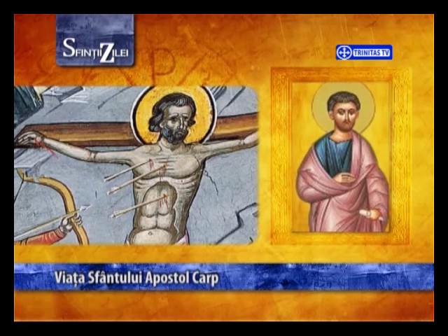 Calendarul zilei 26 mai: Sf. Ap. Carp și Alfeu; Sf. Mc. Averchie și Elena