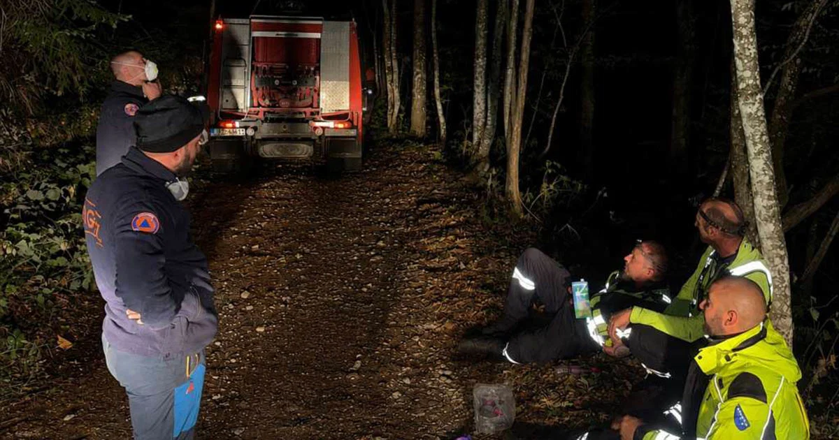 Požar na Plješevici i dalje aktivan, nastavlja se borba