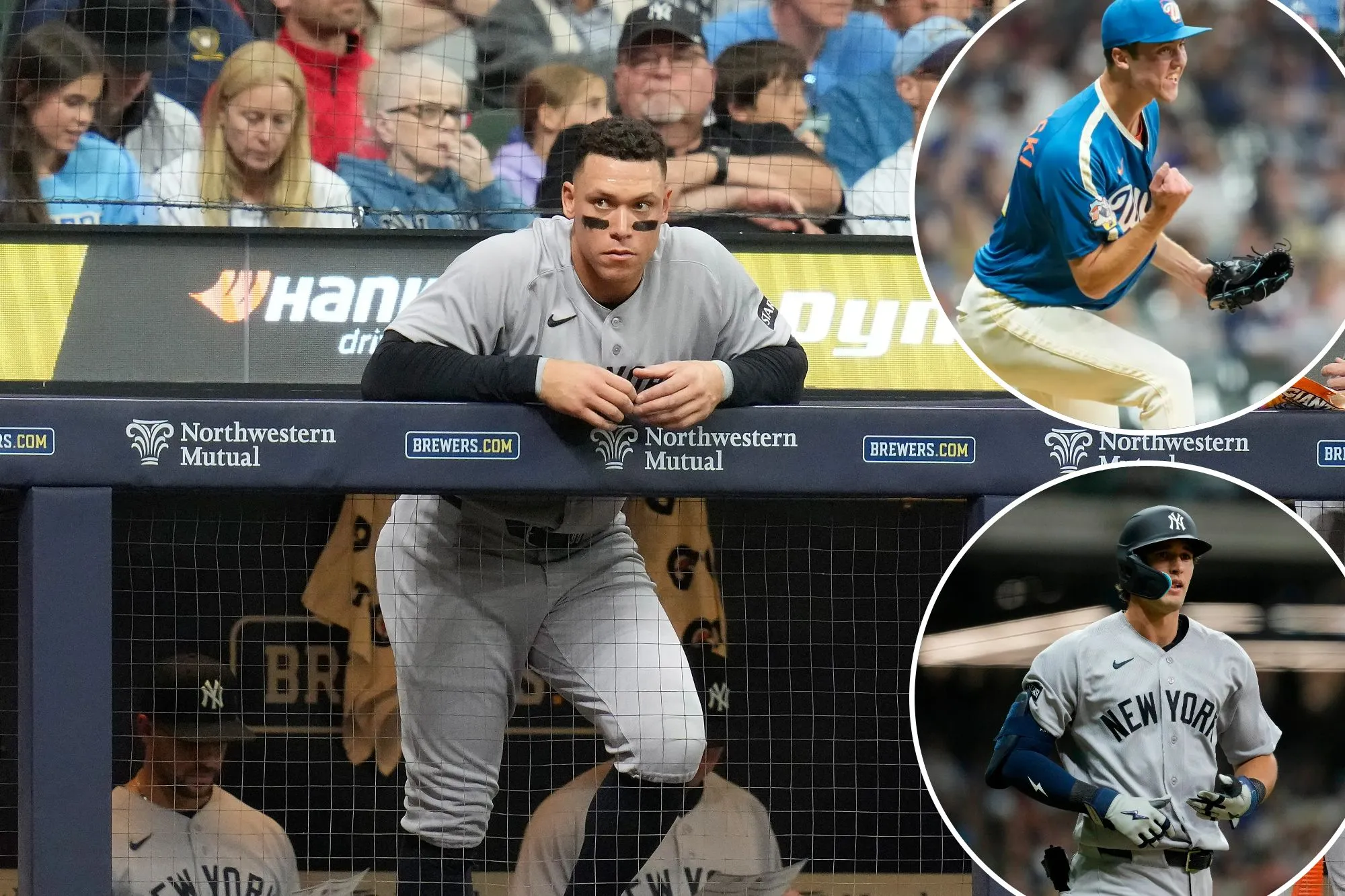 Brewers phenom Jacob Misiorowski overpowers Yankees’ red-hot offense to ruin Spencer Jones’ debut