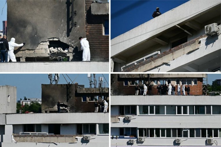 NOVI DETALJI HORORA U RUMUNIJI! Ruski dron RAZNEO stan u zgradi, POVREĐENO DETE, oglasio se gradonačelnik Galaca: Niko nije mogao da zamisli ovakav pakao! (FOTO, VIDEO)