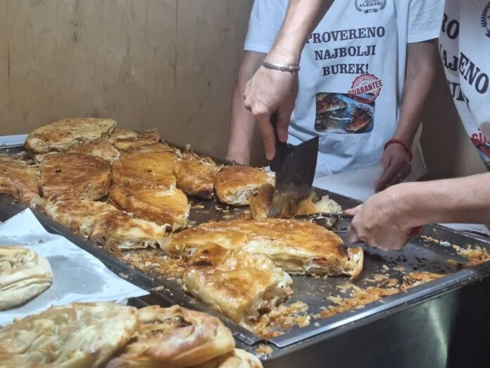 Tone bureka za manifestaciju posvećenu omiljenom niškom doručku