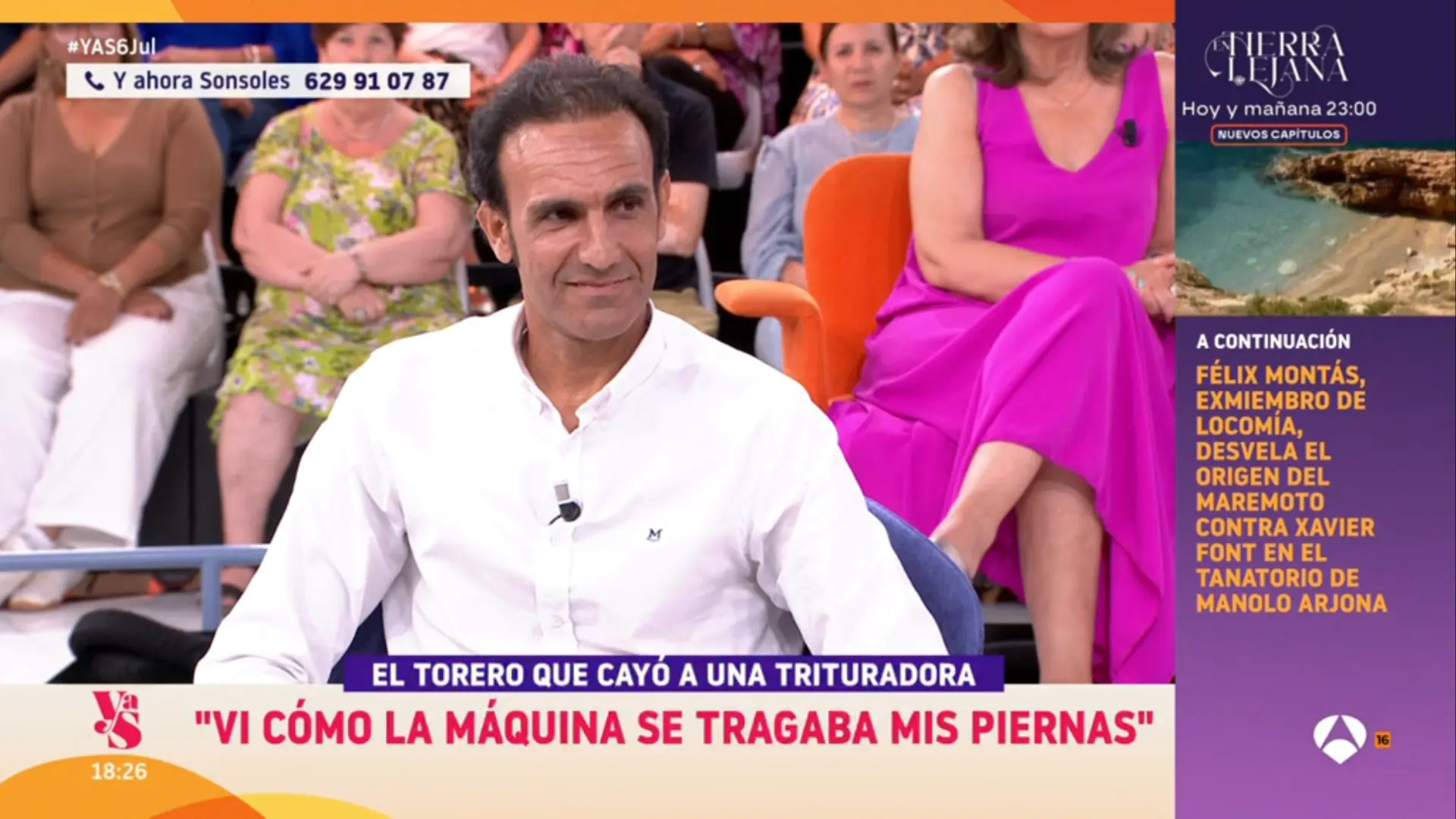  El diestro Alberto Álvarez recuerda su brutal accidente con una trituradora: "El terror que sentí..." 
