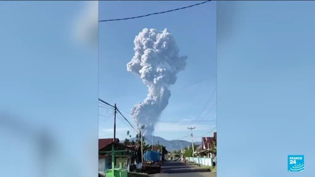 At least three killed by volcano eruption in Indonesia