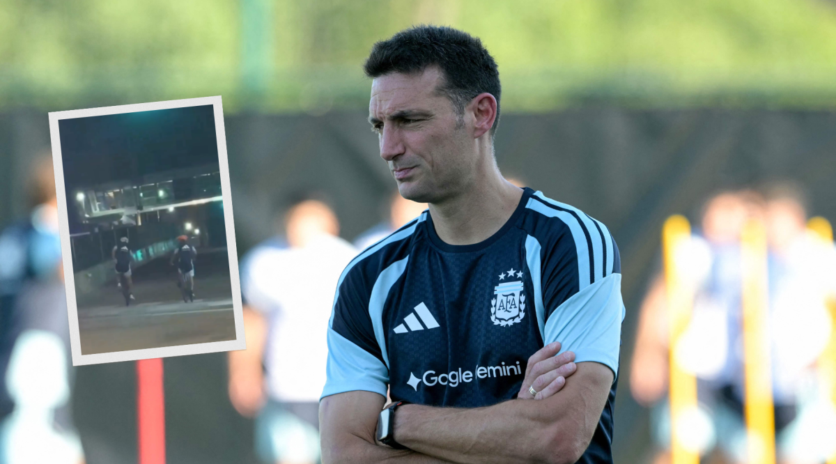 Scaloni y Aimar salieron a medianoche y en bici de la concentración de Argentina en el Mundial: a dónde fueron