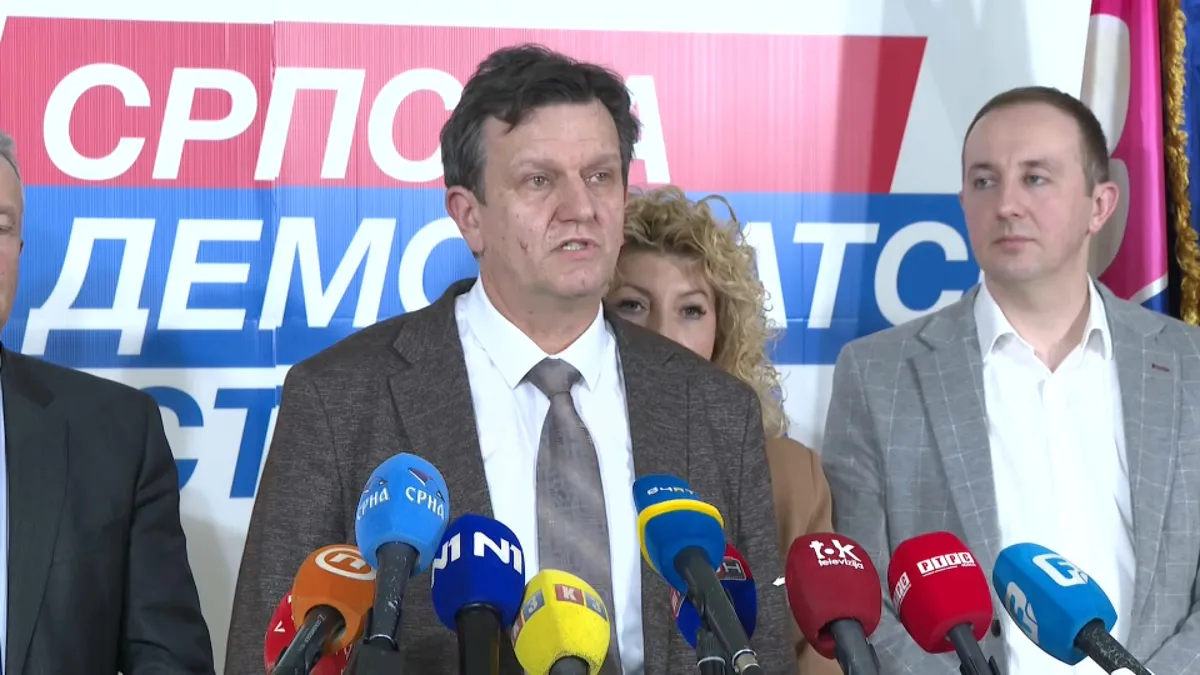 Blanuša za N1: Mi imamo jasan stav ko je naš kandidat za predsjednika RS