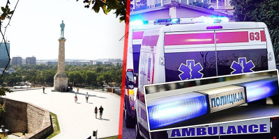 Stravična nesreća na Kalemegdanu: Mladić pao sa 15 metara visine, ima ozbiljne povrede glave