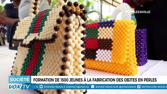 Formation de  1500 jeunes à la fabrication des objets en perles