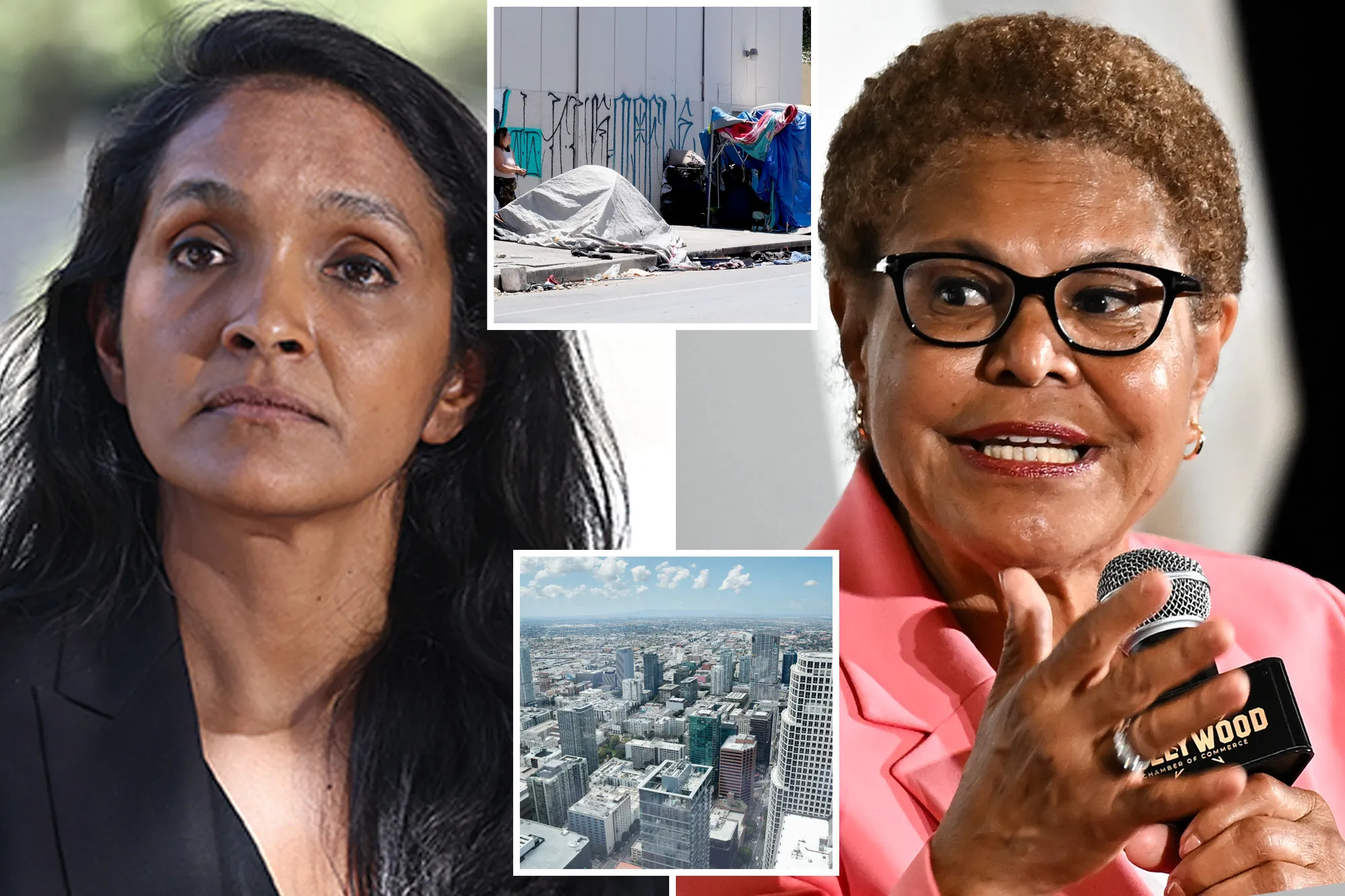 Karen Bass lashes out at Nithya Raman over homeless issue