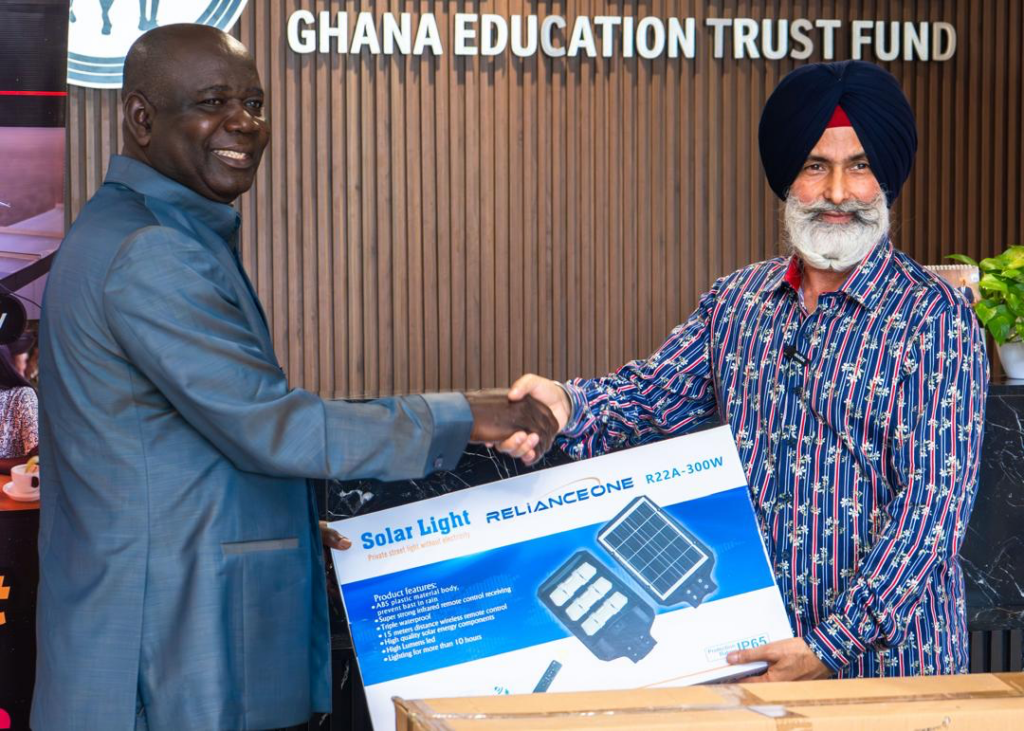 IPMC donates computer labs, Starlink devices, incinerators and solar street lights worth GH¢1.6m to GetFund