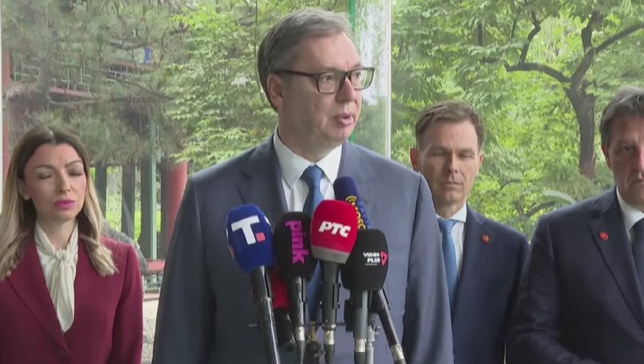 "BIĆE DODATNIH RAZGOVORA O VOJNO-TEHNIČKOJ SARADNjI" Vučić o sastanku sa Li Ćijangom