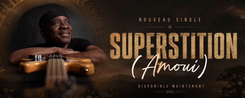 Musique: César Anot signe un retour remarqué avec Superstition (Amoui)