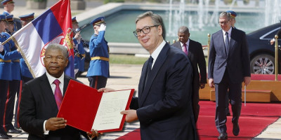 "Naša zemlja je uvek bila podrška njihovoj borbi!" Vučić: Zahvalan sam što Angola podržava teritorijalni integritet Srbije (FOTO/VIDEO)