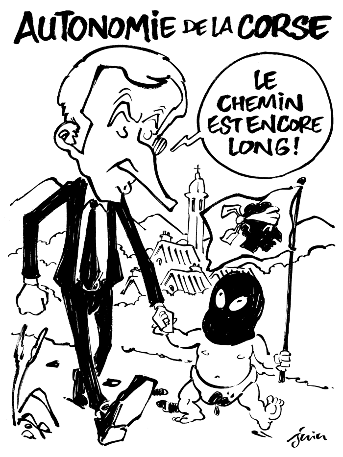 Statut de la Corse. Marianne expulsée à coups de figatellu