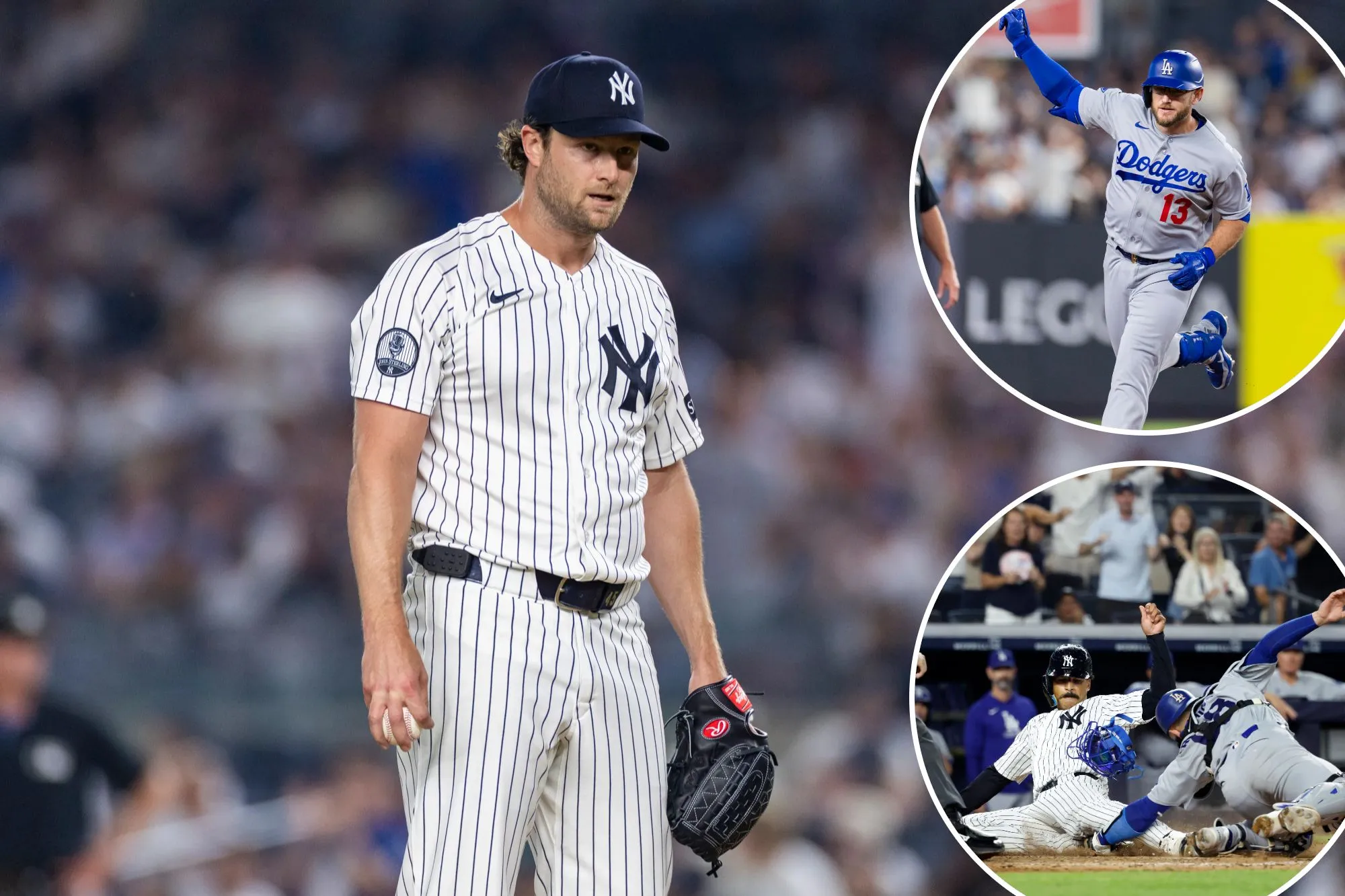 One pitch sinks Gerrit Cole and Yankees in tough loss to Dodgers that snaps four-game win streak