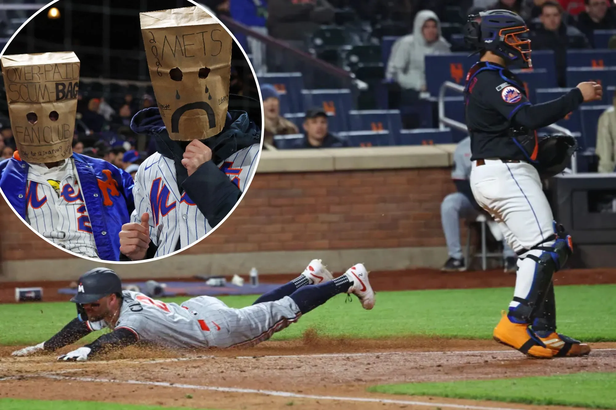 Mets blow early lead to Twins for 12th straight loss as nightmare stretch continues