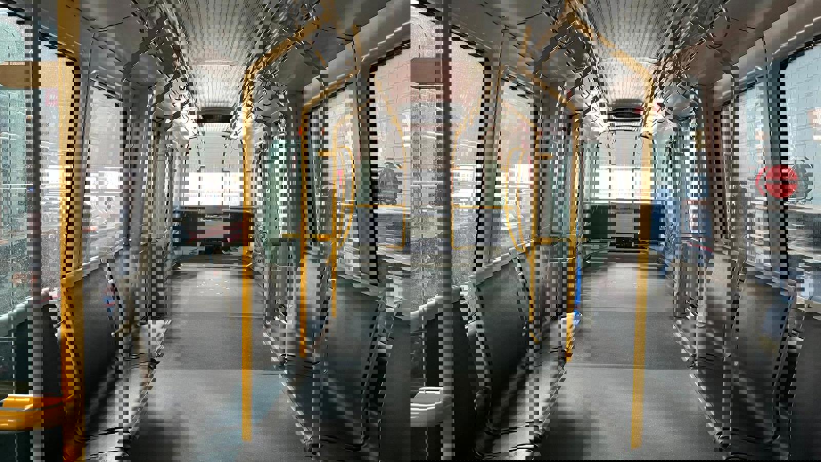 Danske metrotog har fået en makeover i Rotterdam 