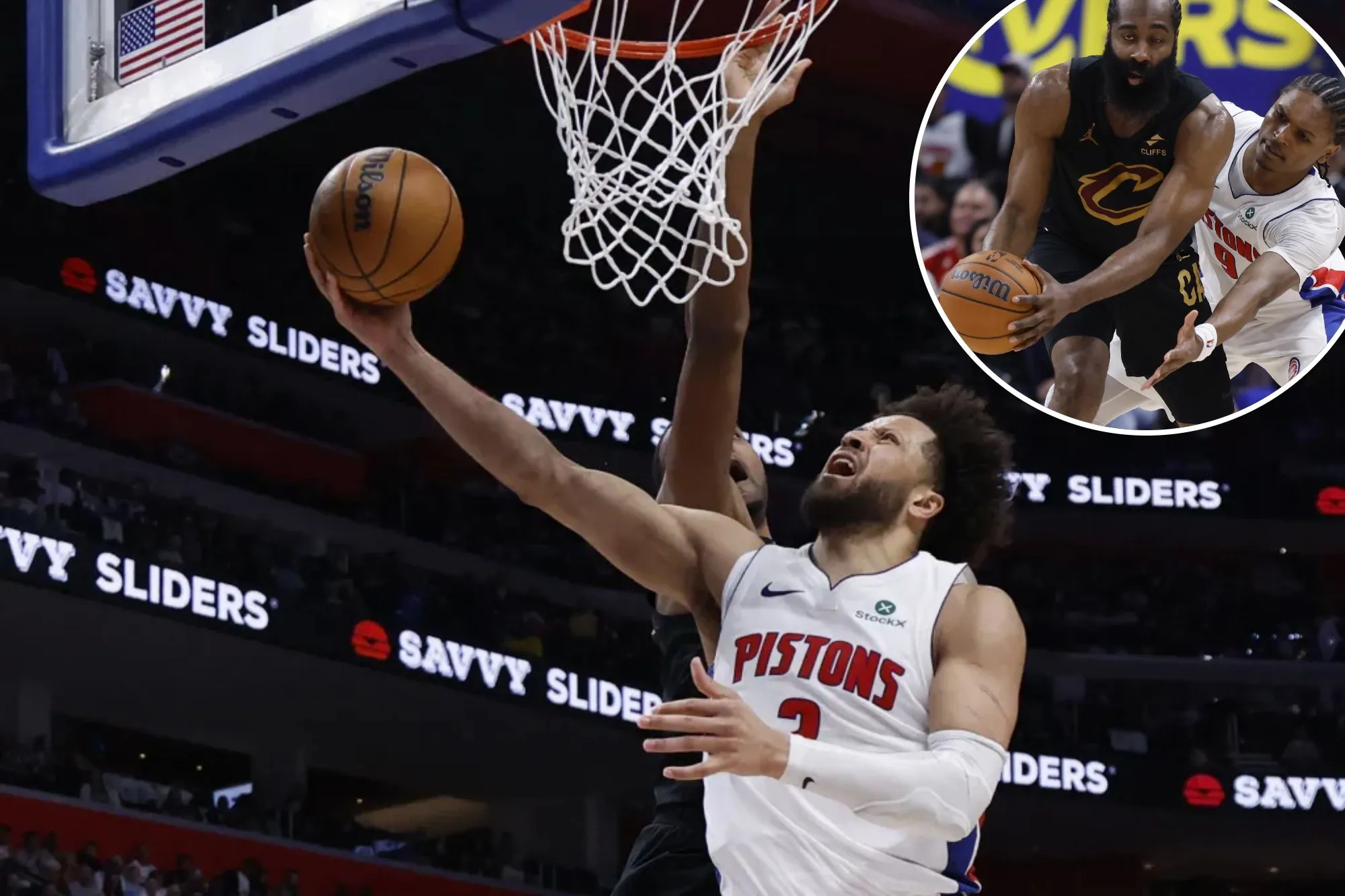 Pistons finally snap record playoff losing streak against Cavaliers with Game 1 win