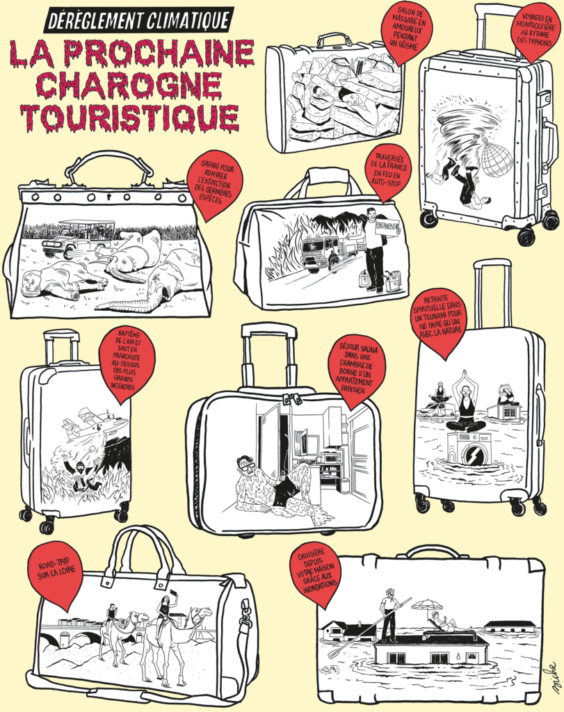 Dérèglement climatique : la prochaine charogne touristique