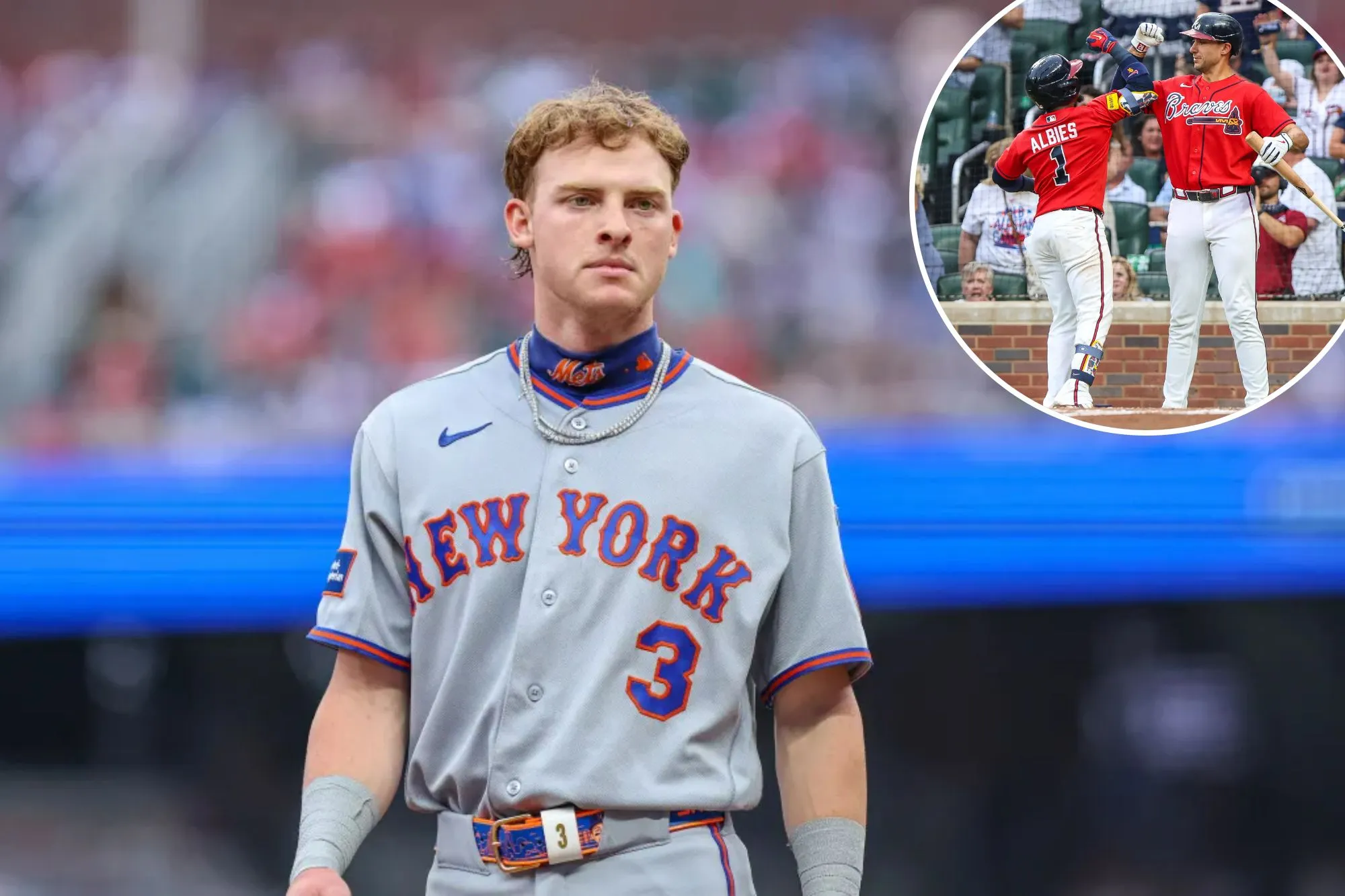 Mets’ reshuffled lineup can’t create spark in disappointing loss to Braves