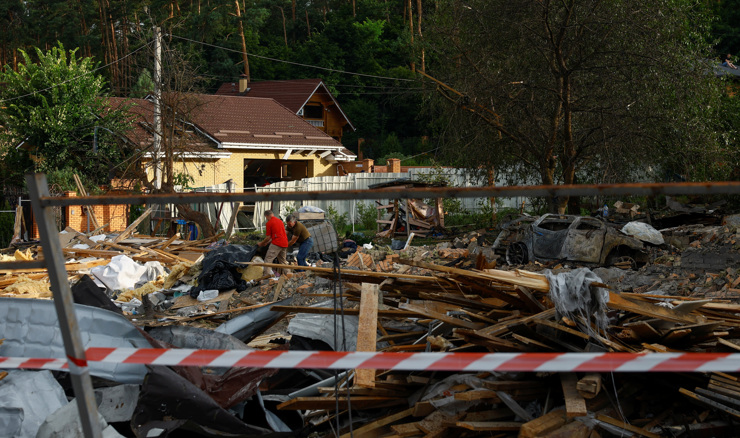 U ruskom raketnom napadu ubijeno 10 osoba na ukrajinskoj izložbi oružja