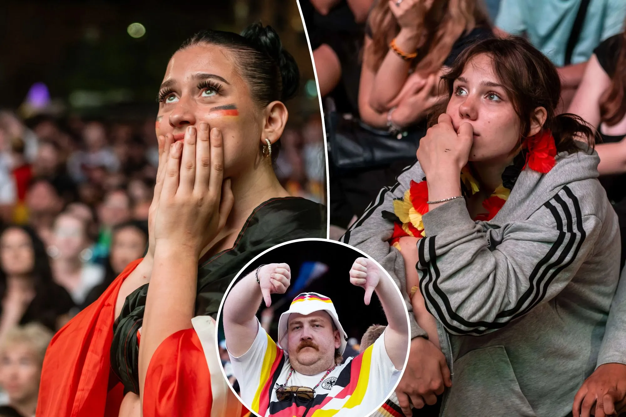 Germany fans hearts shattered following Round of 32 knockout