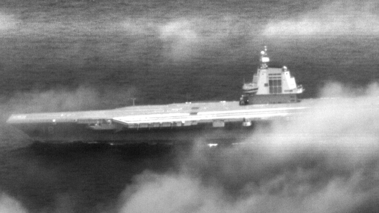 PLA’s advanced aircraft carrier Fujian transits Taiwan Strait amid military drills