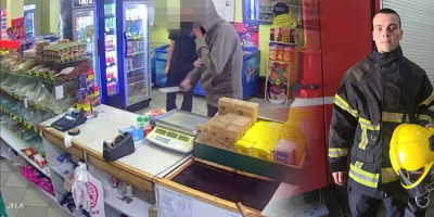 "Uhvatio sam ga za ruku kojom je držao nož i...": Vatrogasac-heroj iz Šapca savladao naoružanog razbojnika