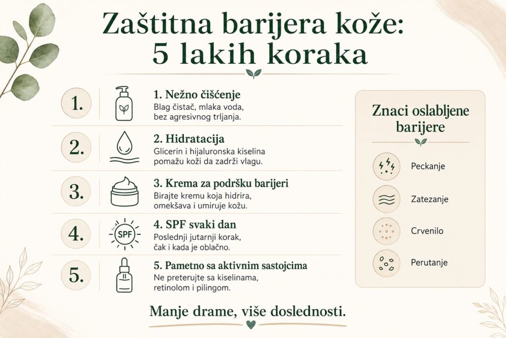Zaštitna barijera kože: kako da je održavate u 5 lakih koraka