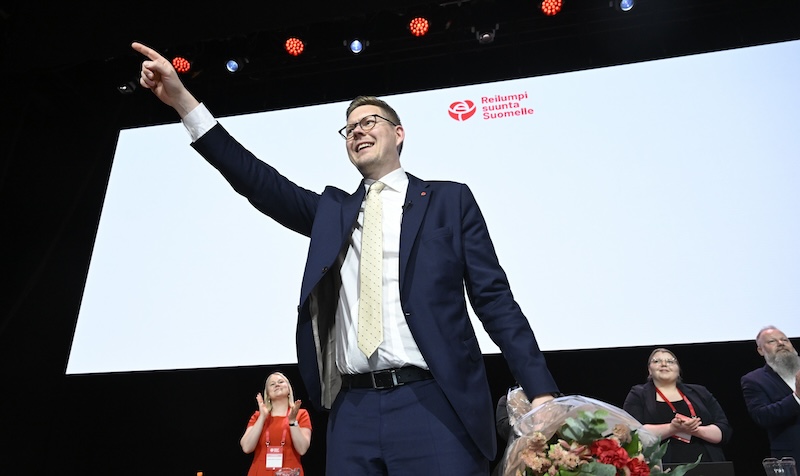 Finland’s Social Democrats re-elect Antti Lindtman as leader