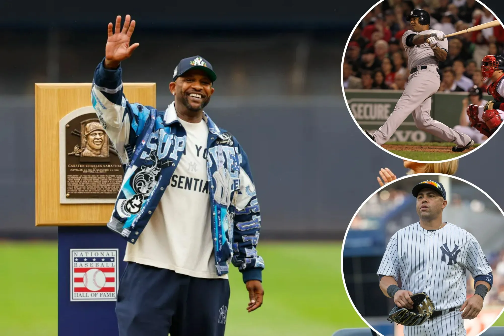 CC Sabathia thrilled to welcome ex-Yankees teammates Andruw Jones, Carlos Beltran to Hall of Fame