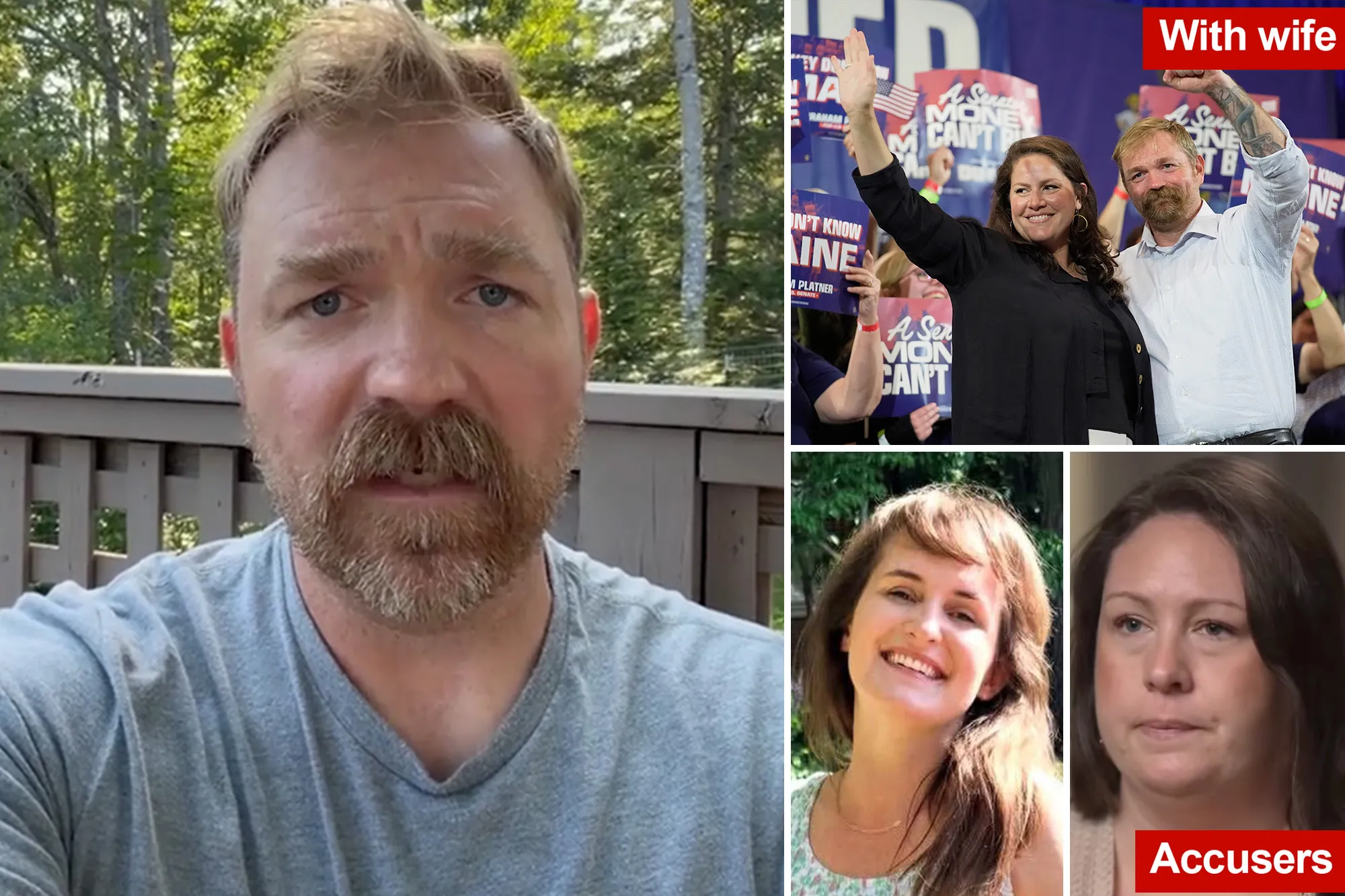Accused rapist Graham Planter’s 11-minute video blaming everyone but himself for campaign collapse ripped apart online