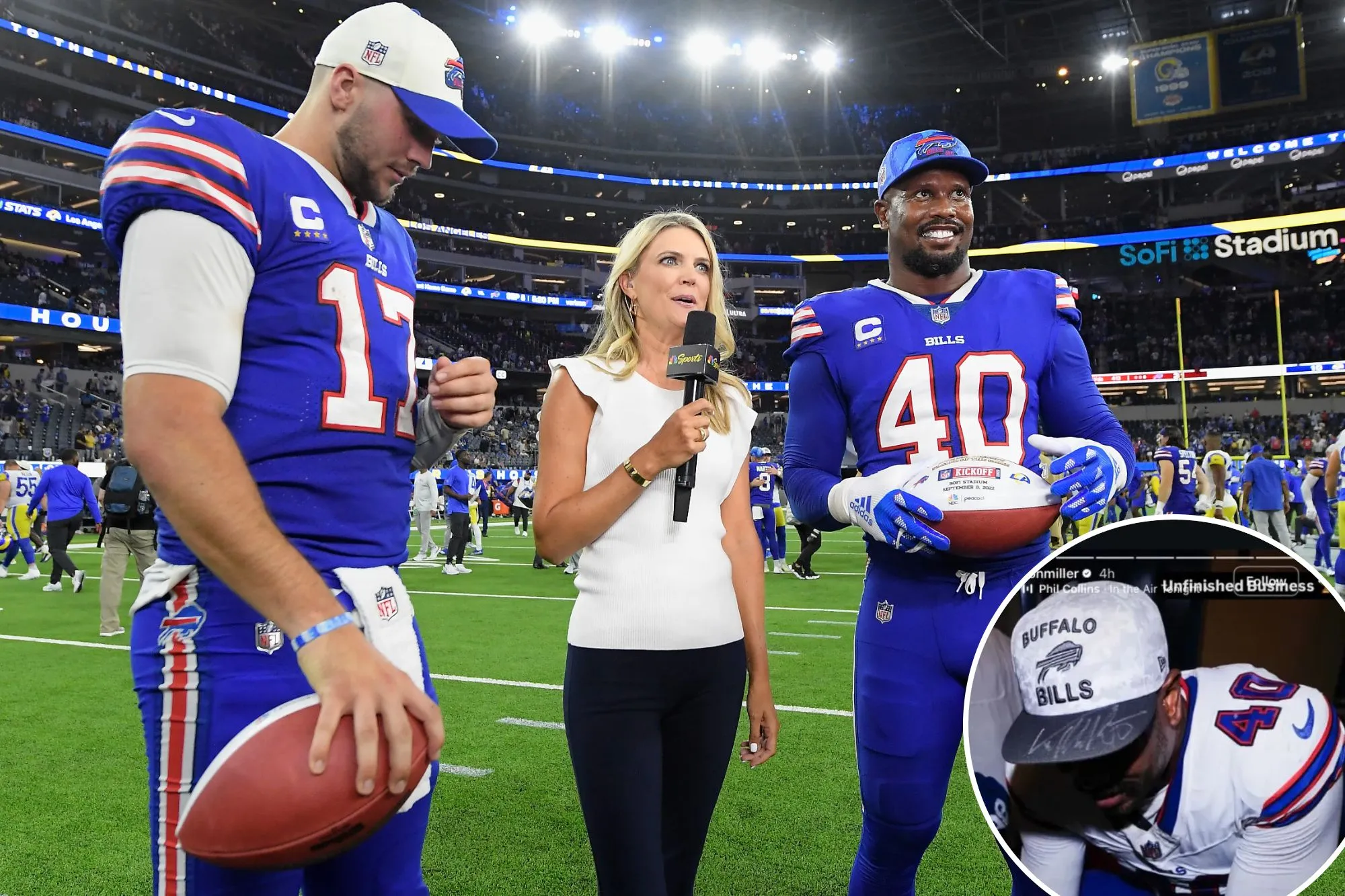 Von Miller stirs Bills return rumors: ‘Unfinished business’