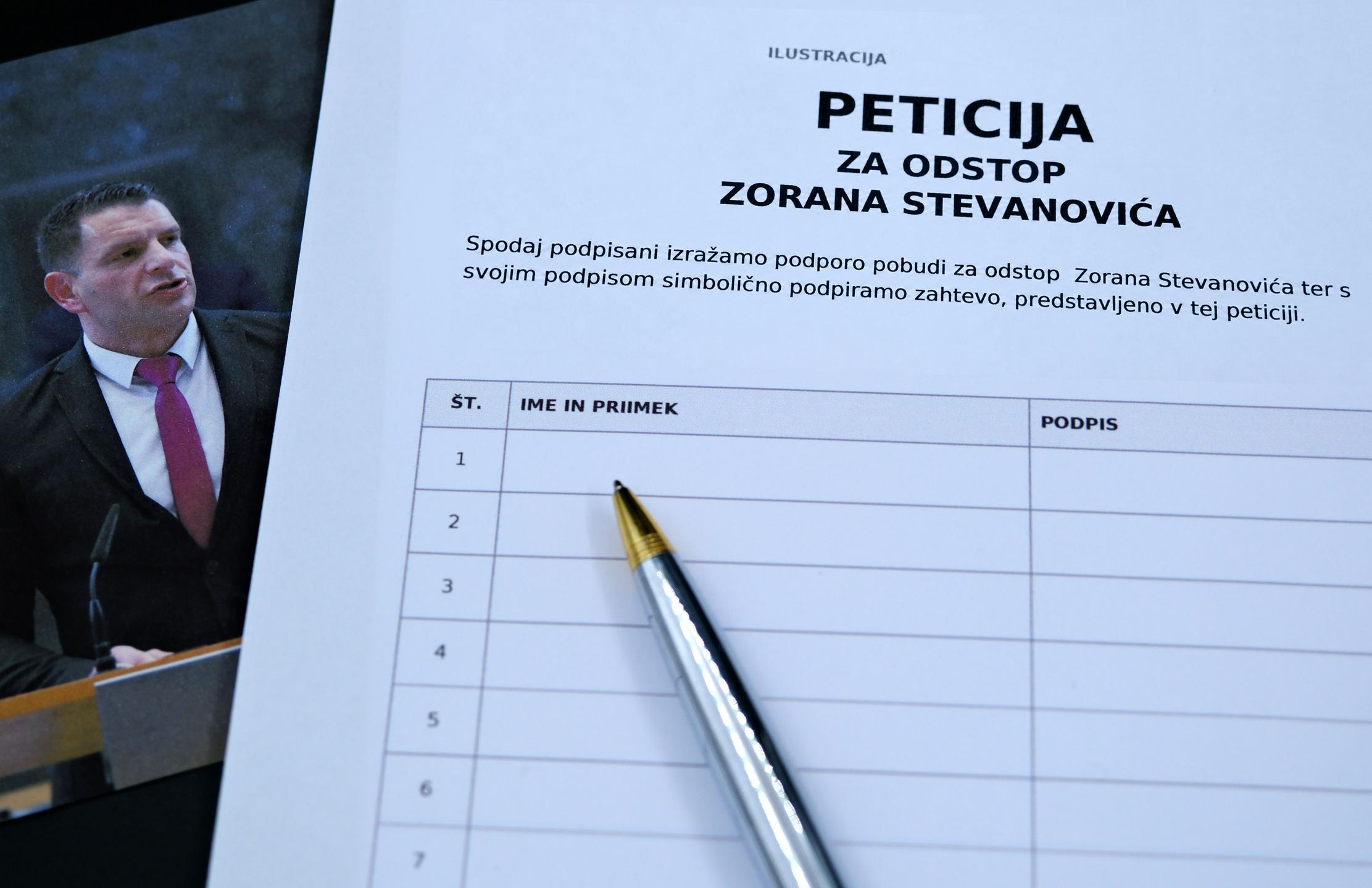 Peticija za odstop Stevanovića že presegla število glasov, ki jih je Resni.ca prejela na volitvah